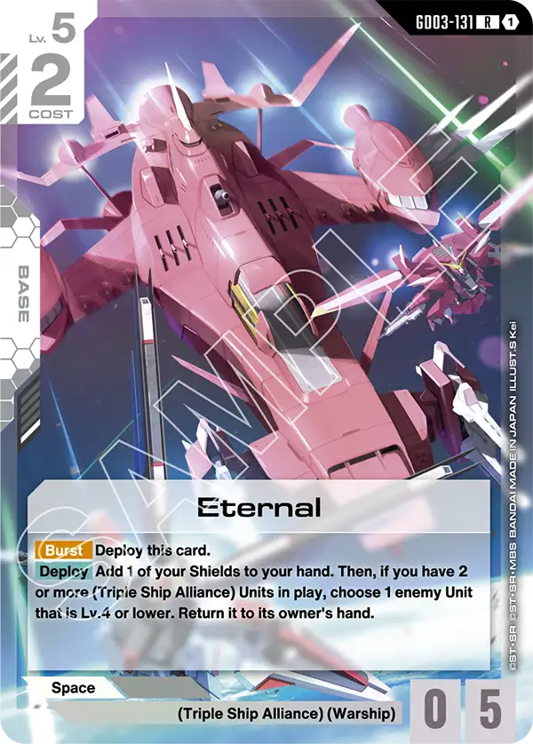 Eternal &mdash; Gundam Card Game card