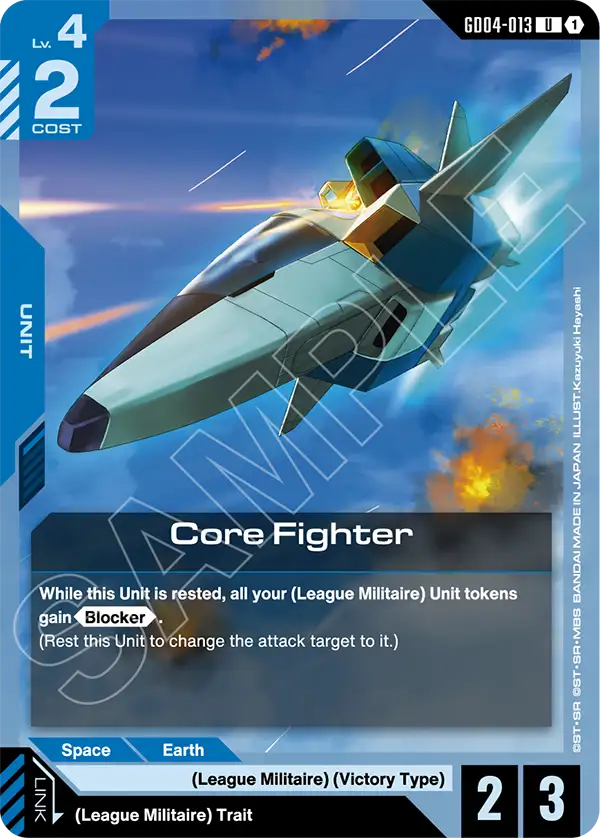 Core Fighter &mdash; Gundam Card Game card