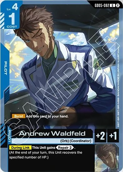 Andrew Waldfeld &mdash; Gundam Card Game card