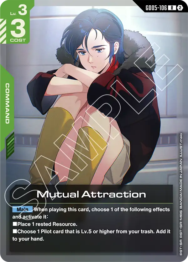 Mutual Attraction &mdash; Gundam Card Game card
