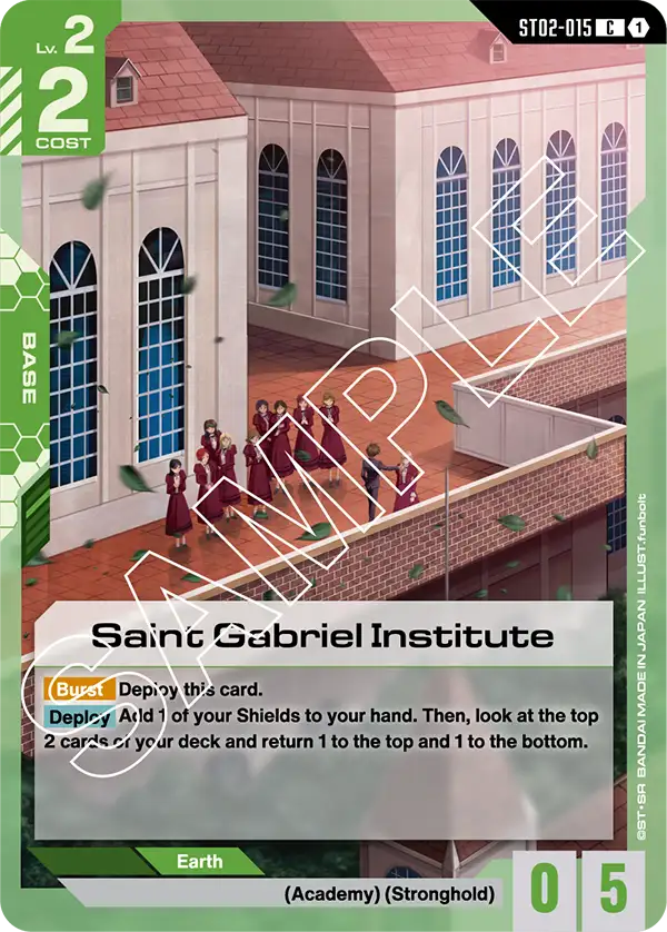 Saint Gabriel Institute &mdash; Gundam Card Game card