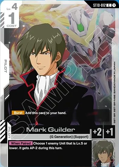Mark Guilder &mdash; Gundam Card Game card