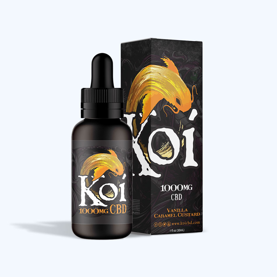 Hemp Oil custom packaging box