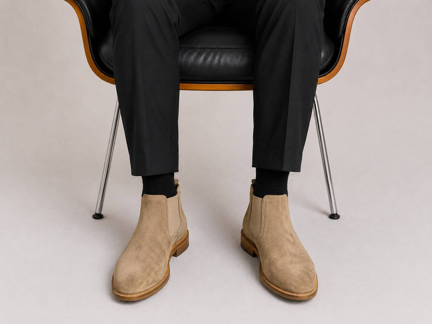 Suede Chelsea Boots
