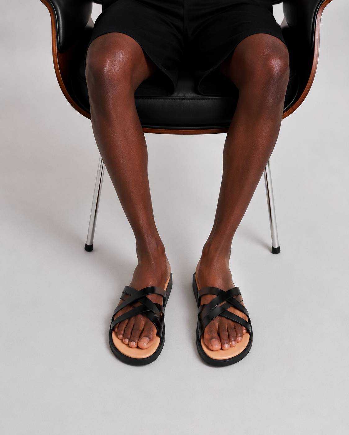 Cross Style Slippers