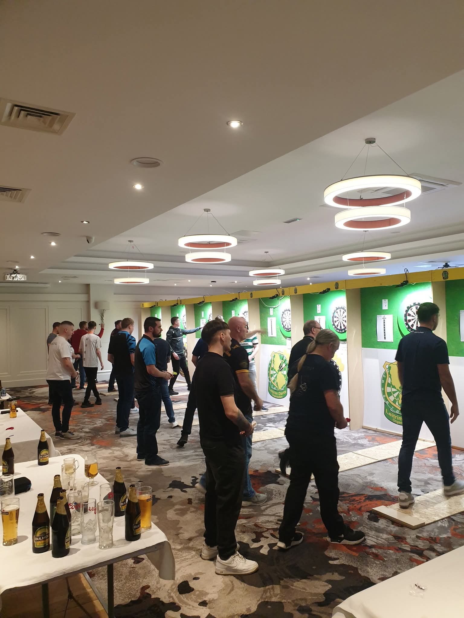 Players warming up for Bob X Memorial 2025