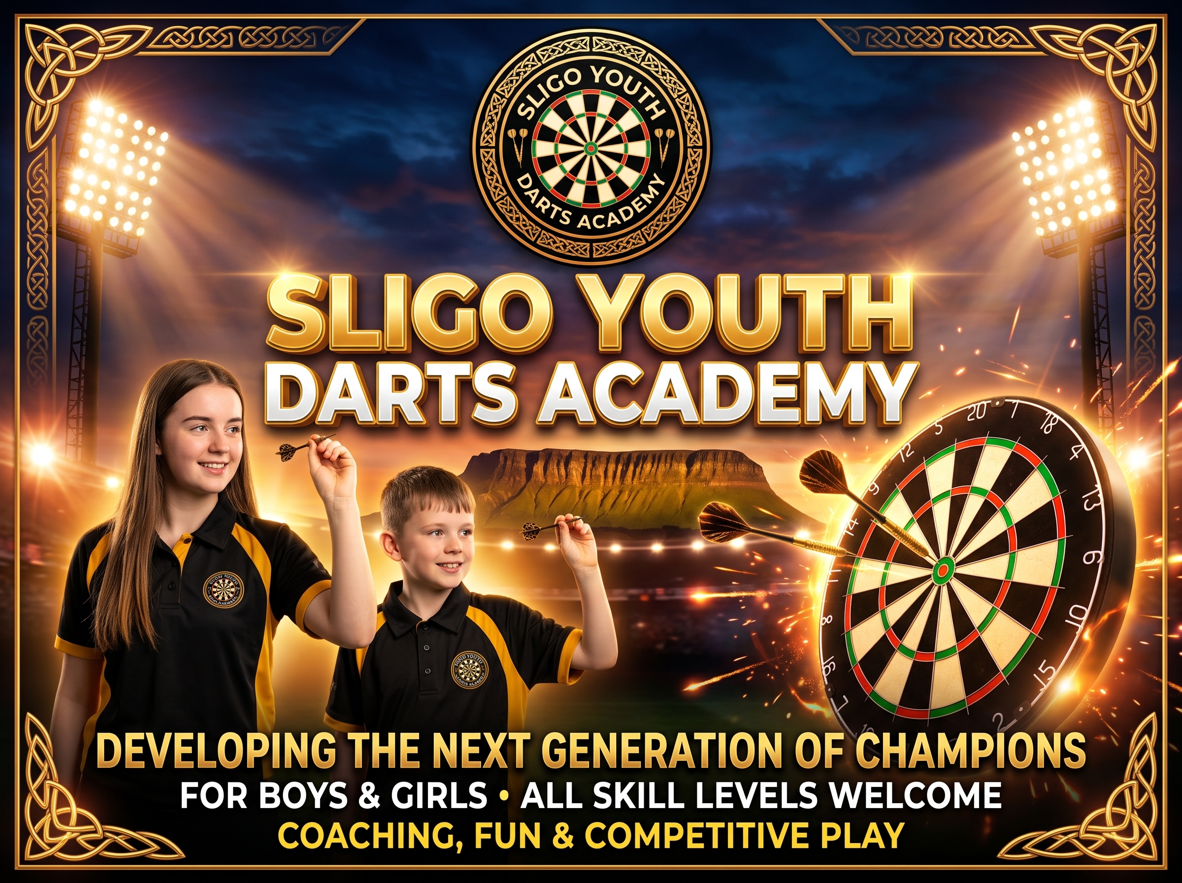 Sligo Youth Darts Academy Launches!