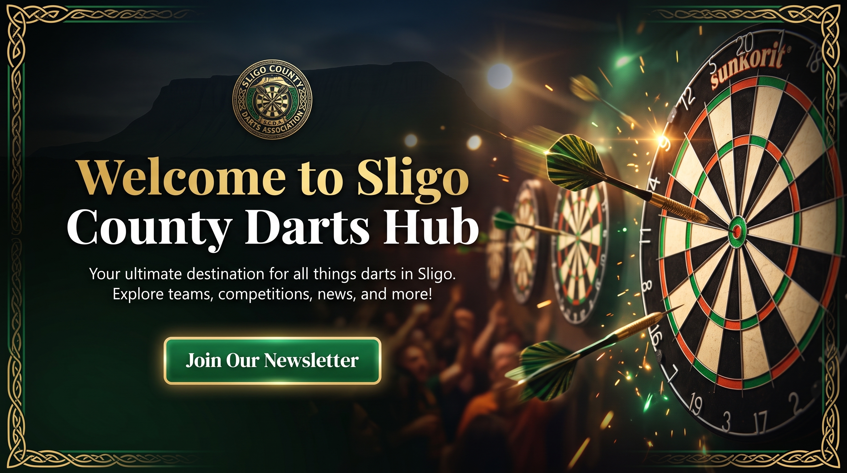 Sligo County Darts Hub - Click to Join Our Newsletter