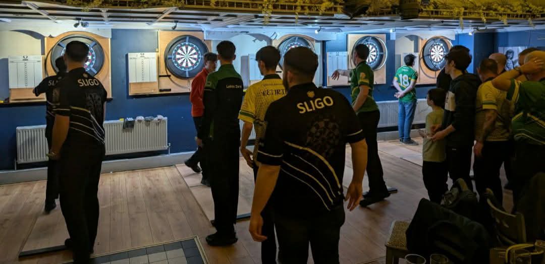 Sligo vs Leitrim darts match