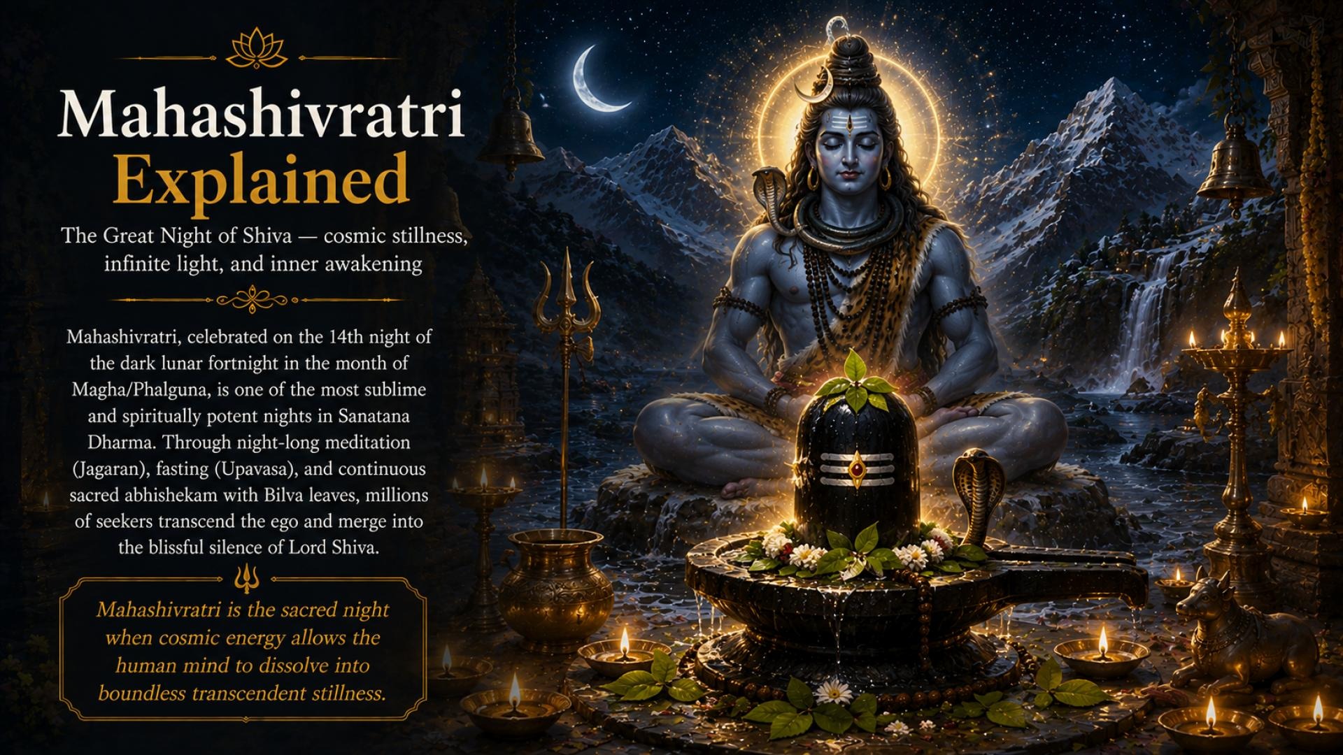 Mahashivratri Explained