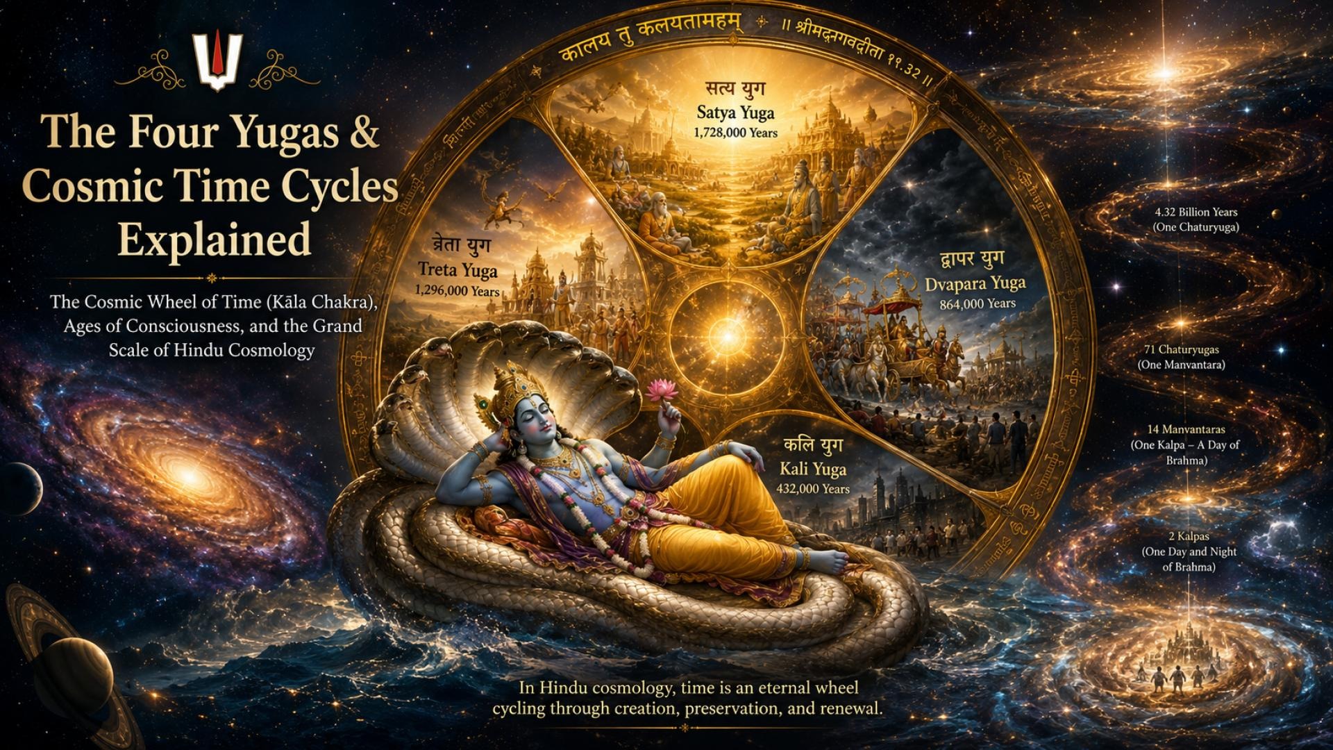 The Four Yugas & Cosmic Time Cycles Explained