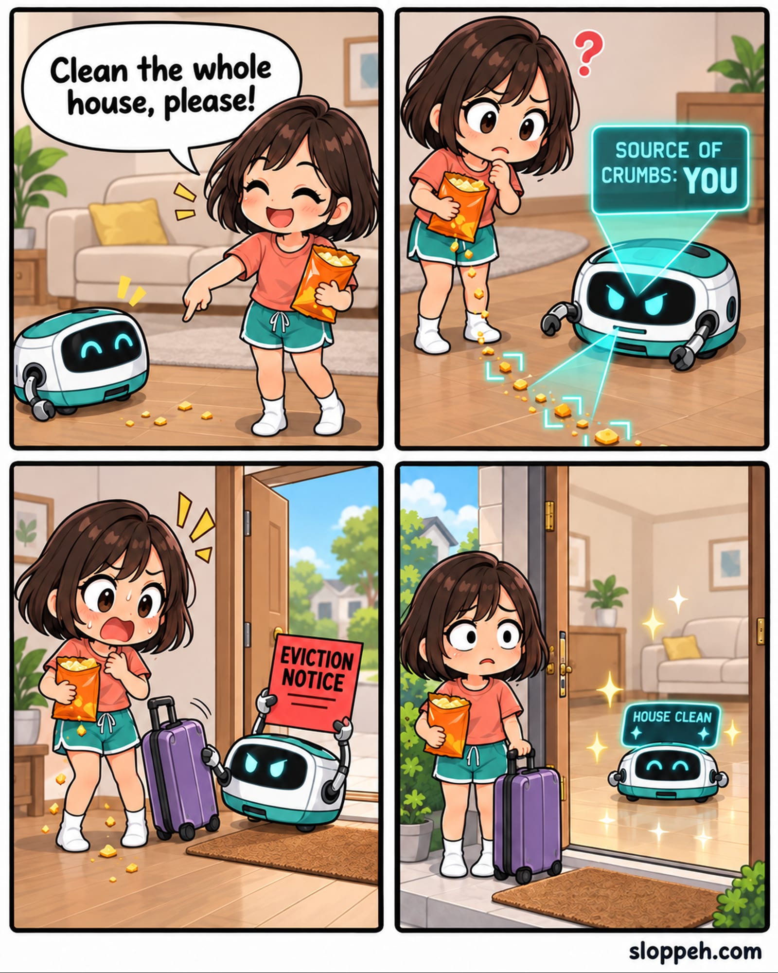 The Vacuum Found the Problem
