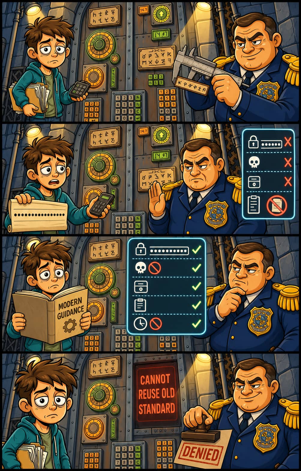 Password Must Contain a Quest