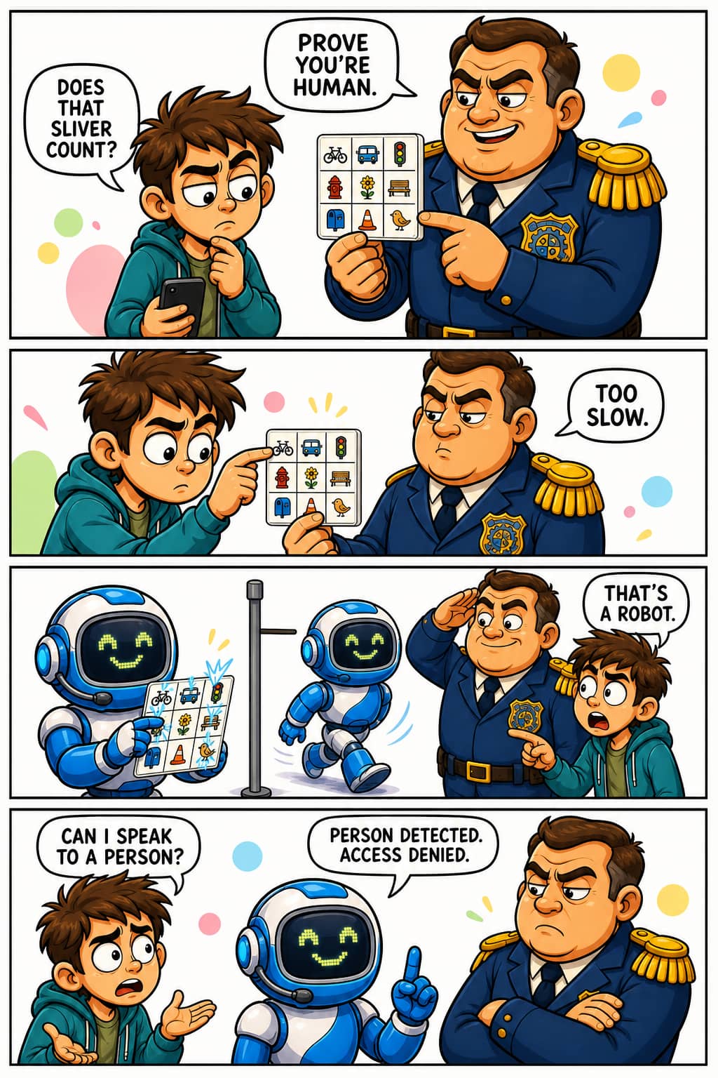 Too Human to Pass