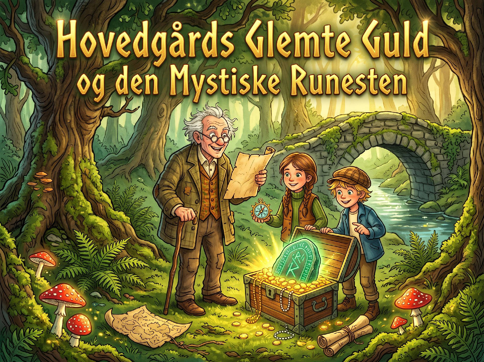 Hovedgårds Glemte Guld og den Mystiske Runesten