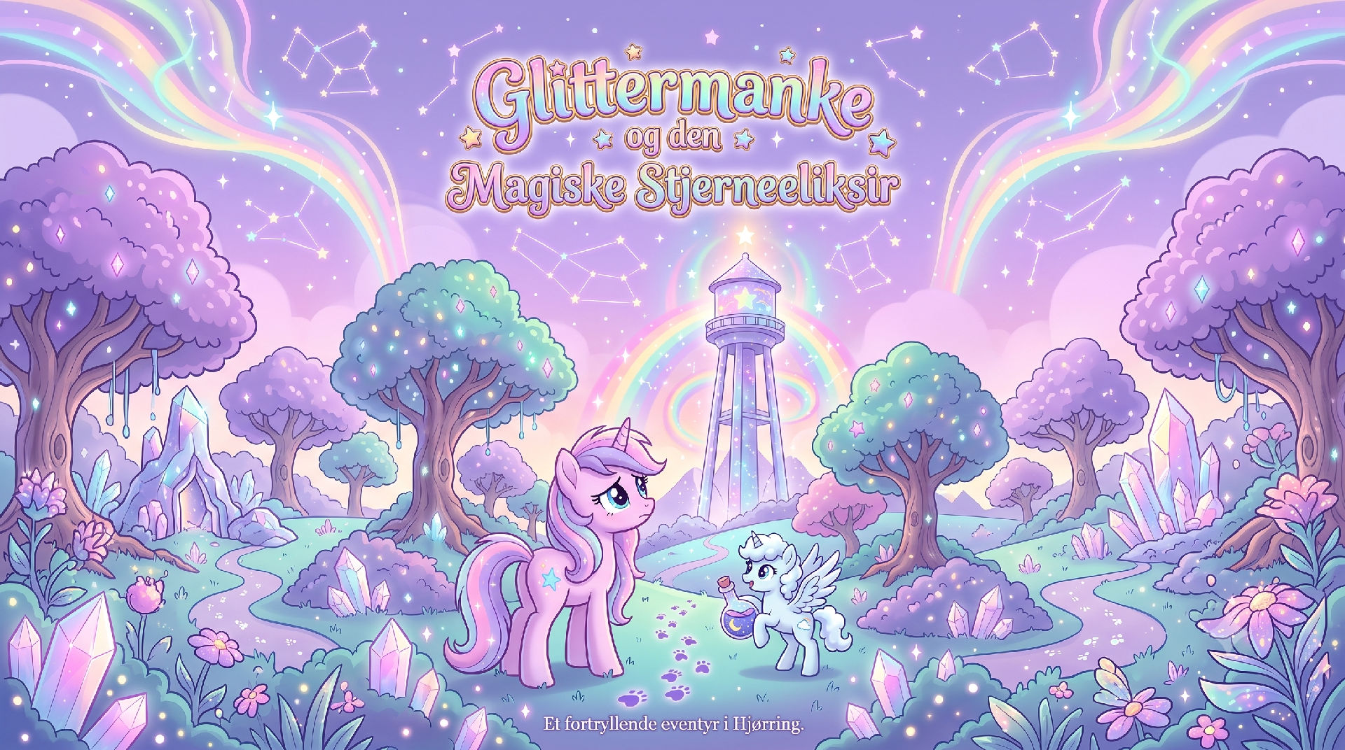Glittermanke og den Magiske Stjerneeliksir
