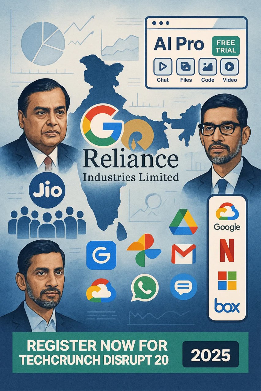 Google, Ambani-ийн Reliance-тэй хамтран Энэтхэгийн Jio хэрэглэгчдэд үнэгүй AI Pro үйлчилгээ санал болголоо