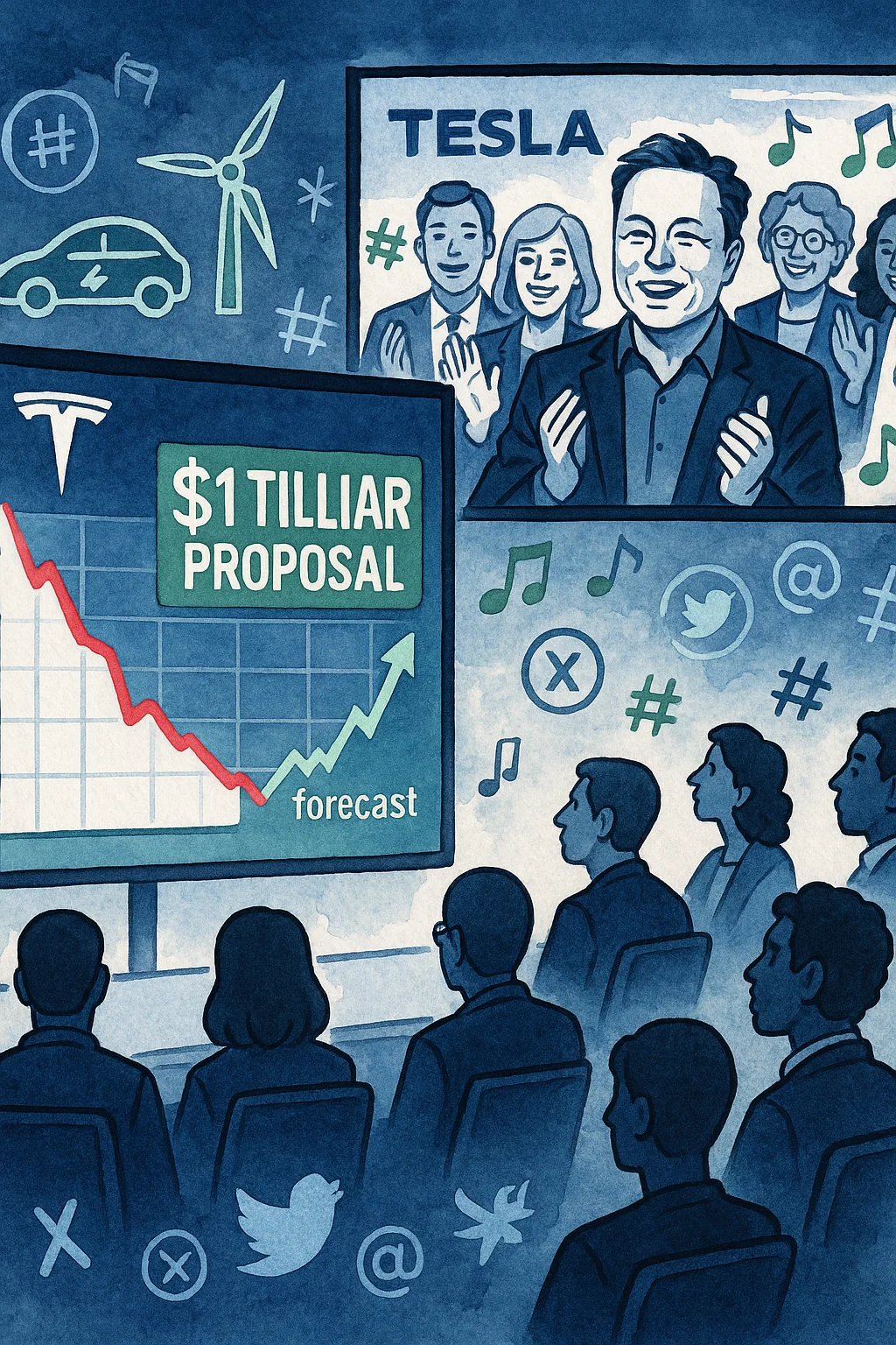 Tesla нь Elon Musk-ыг $1 их наядаар урамшуулна гэж мэдэгдсэн нь хувьцаа эзэмшигчдийн дунд санал асуулга болоход хүргэжээ