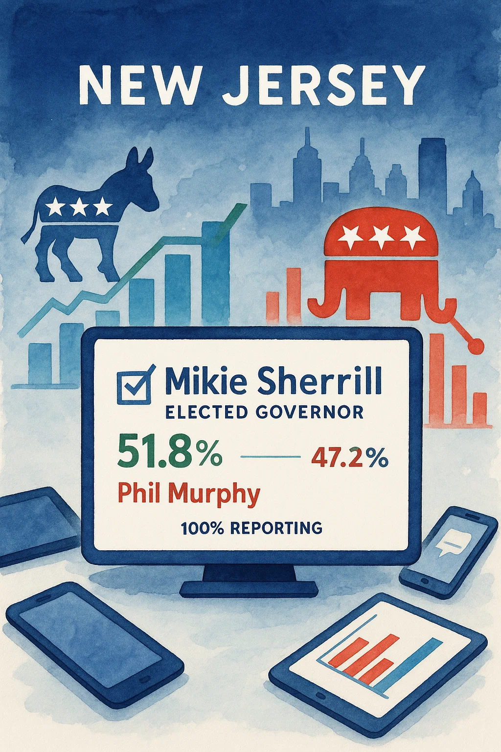 АНУ-ын New Jersey мужын шинэ ерөнхийлөгчөөр Mikie Sherrill сонгогдлоо