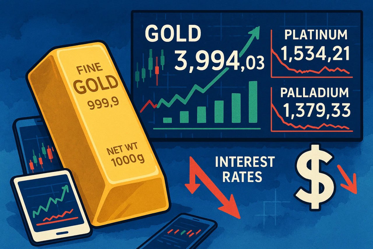 Алтны үнэ өсөж АНУ-ын Төв банк бодлогын хүүгээ бууруулж магадгүй байна