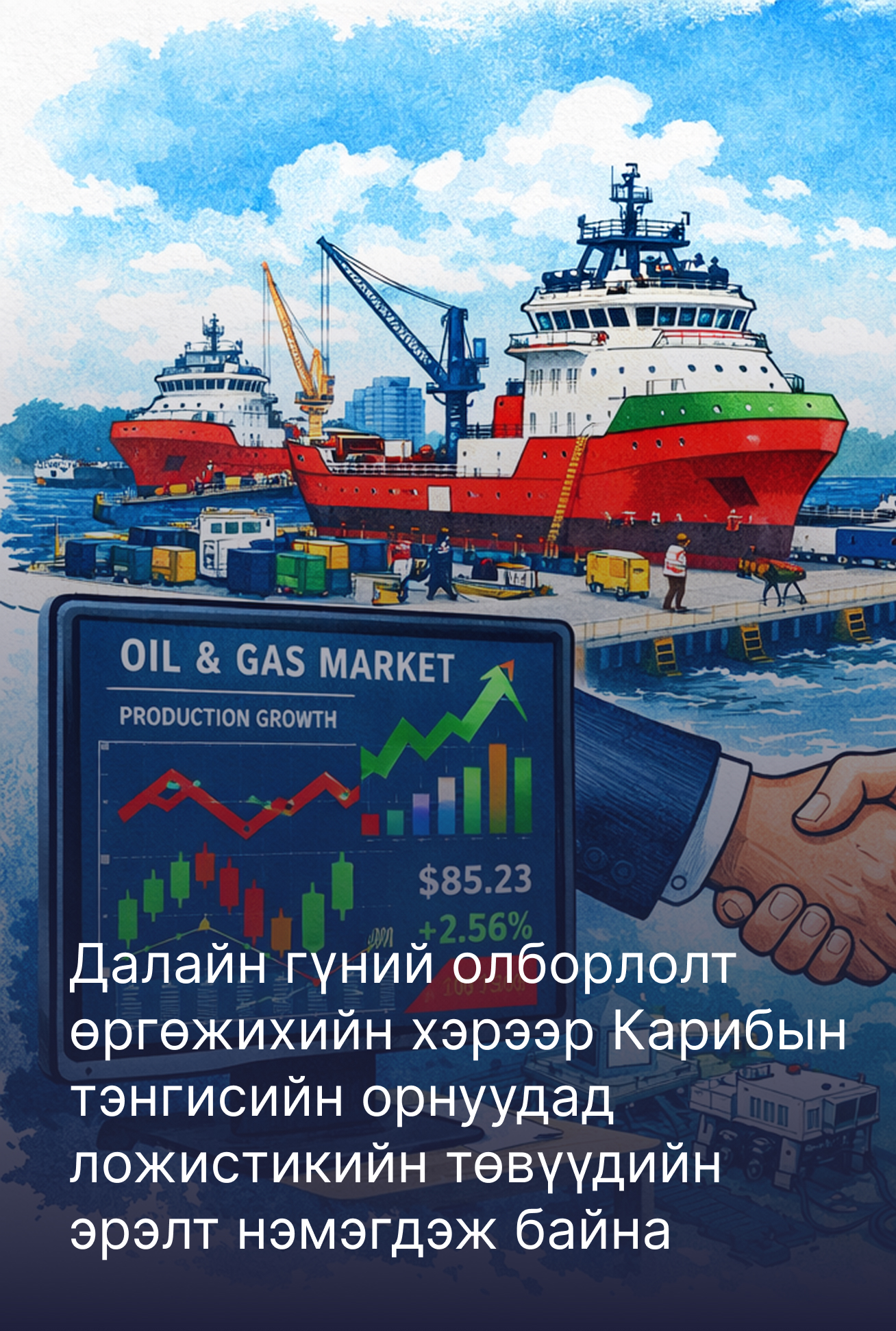 Далайн гүний олборлолт өргөжихийн хэрээр Карибын тэнгисийн орнуудад ложистикийн төвүүдийн эрэлт нэмэгдэж байна