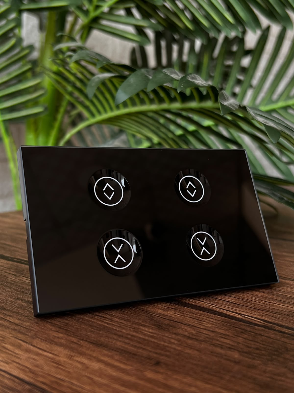 مفتاح شاتر تاتش ذكي - دبل (Wi-Fi Touch Shutter Switch - 2 Gang)