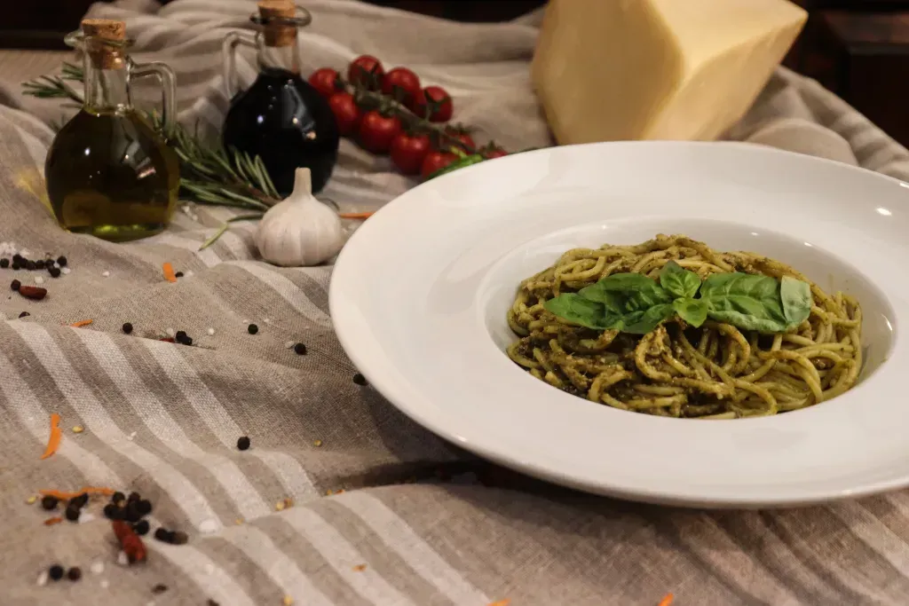 Pasta al pesto