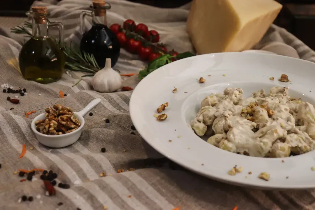 Gnocchi gorgonzola e noci
