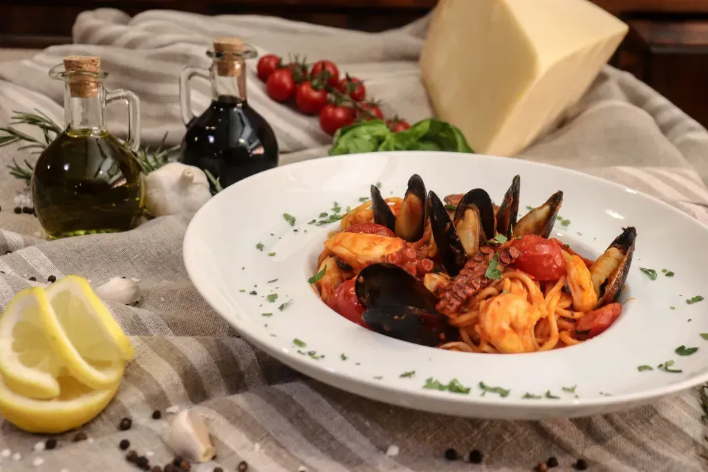 Pasta frutti di mare