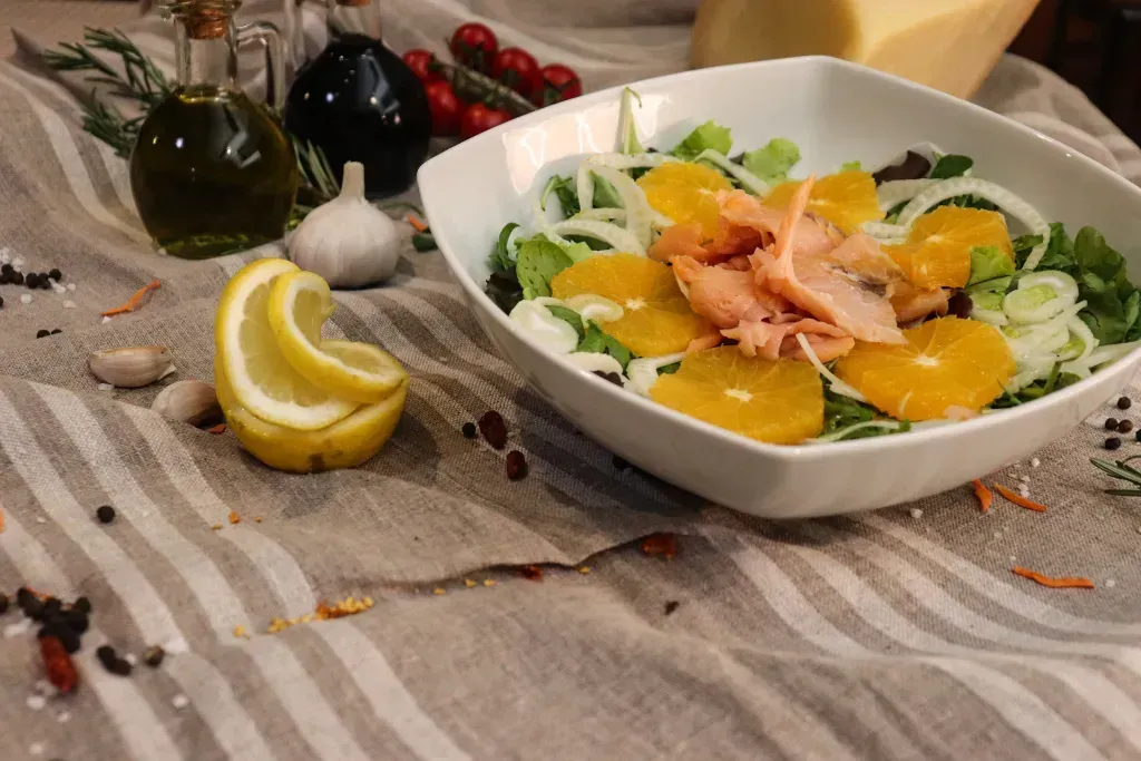 Insalata al salmone