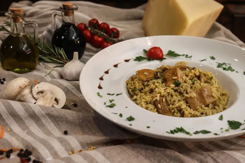 Risotto funghi porcini