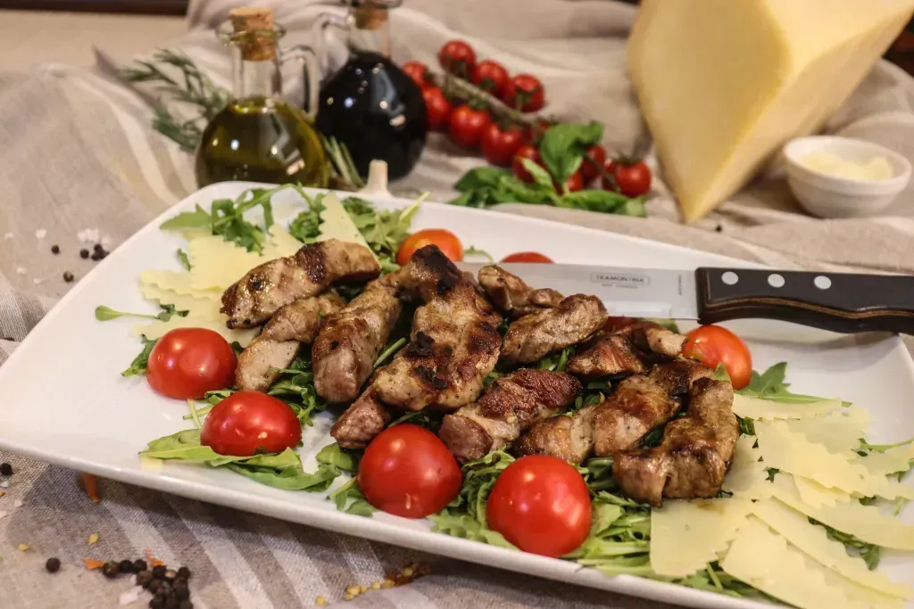 Tagliata capocollo fresco alla griglia