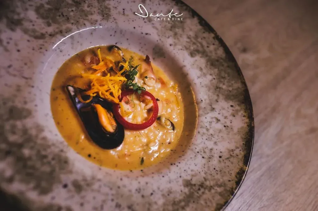 Risotto cu fructe de mare