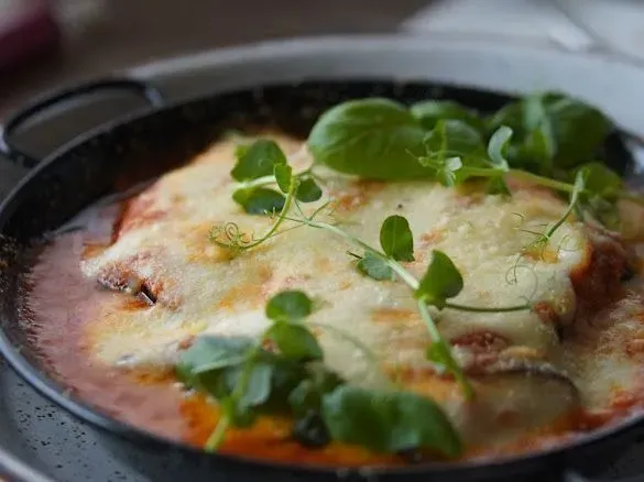 Vinete à la parmigiana