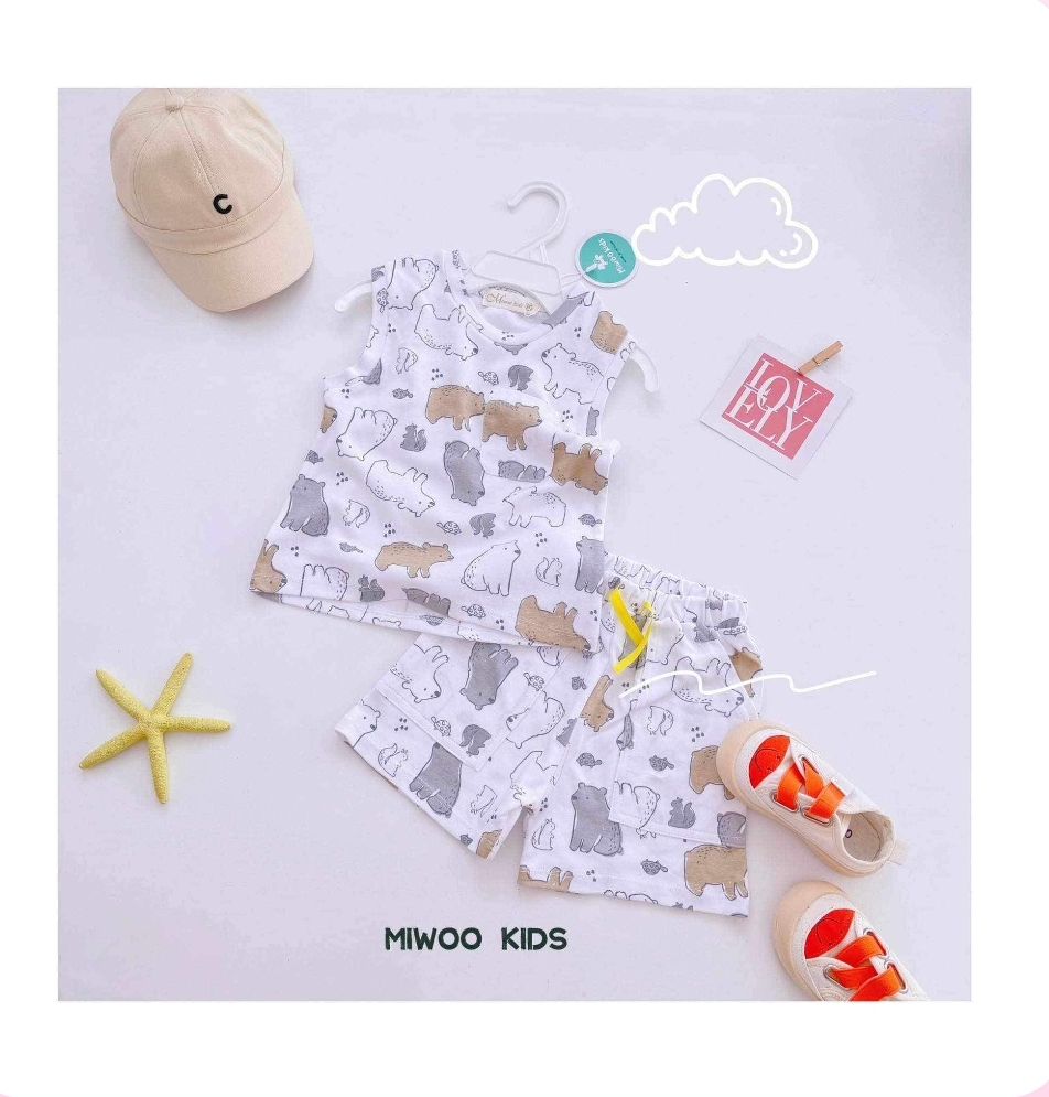 Miwoo Kids White Bear