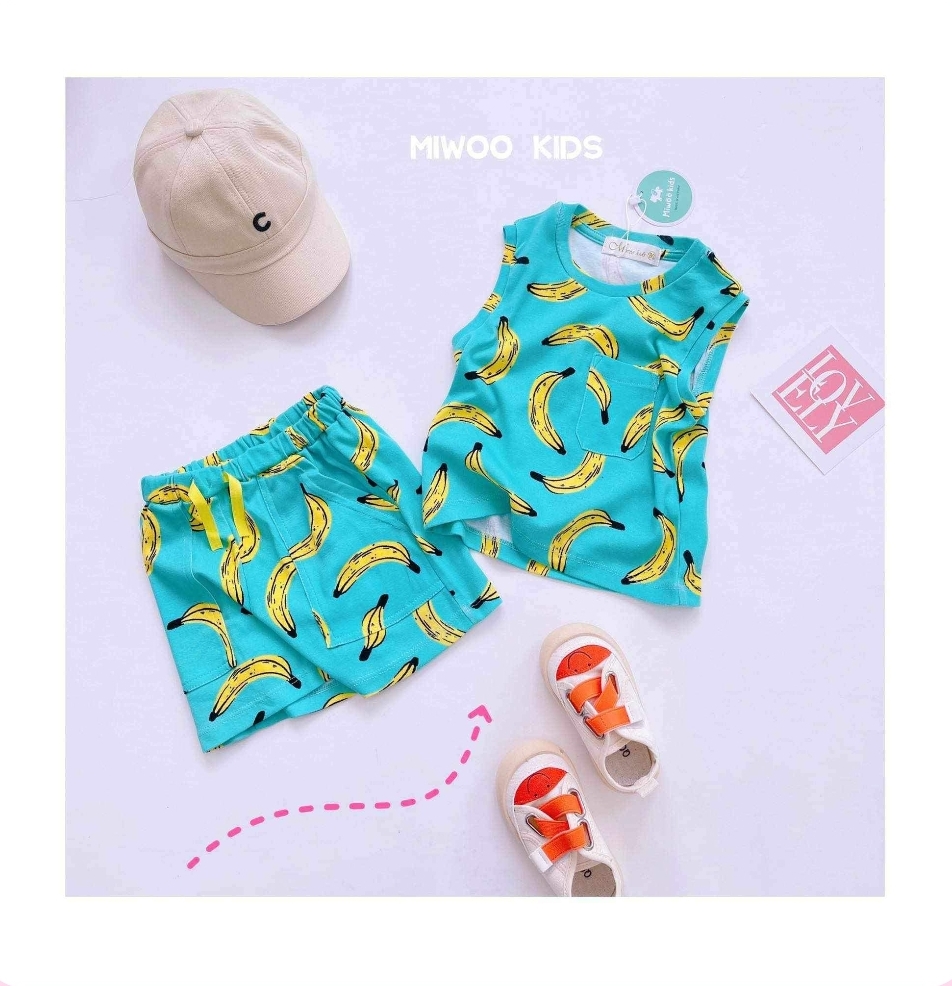 Miwoo Kids Green Yellow Banana