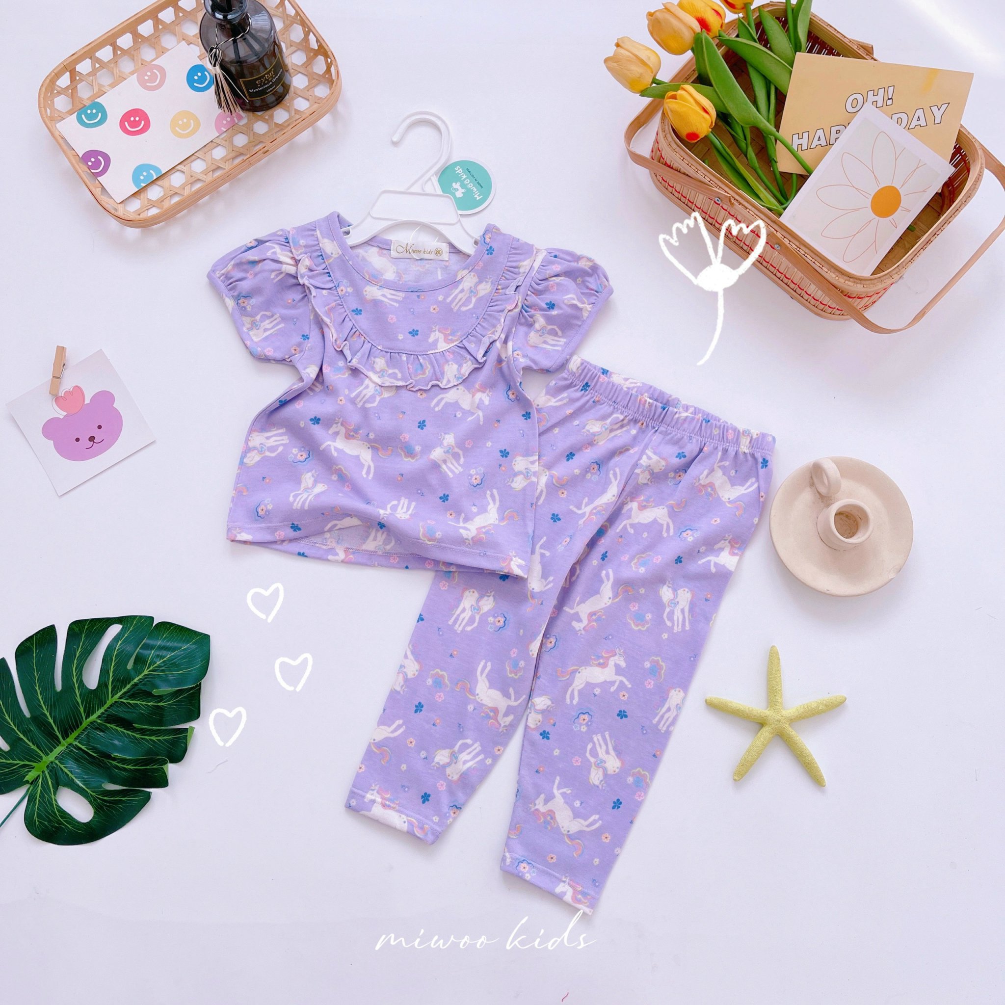 Miwoo Kids Purple Unicorn