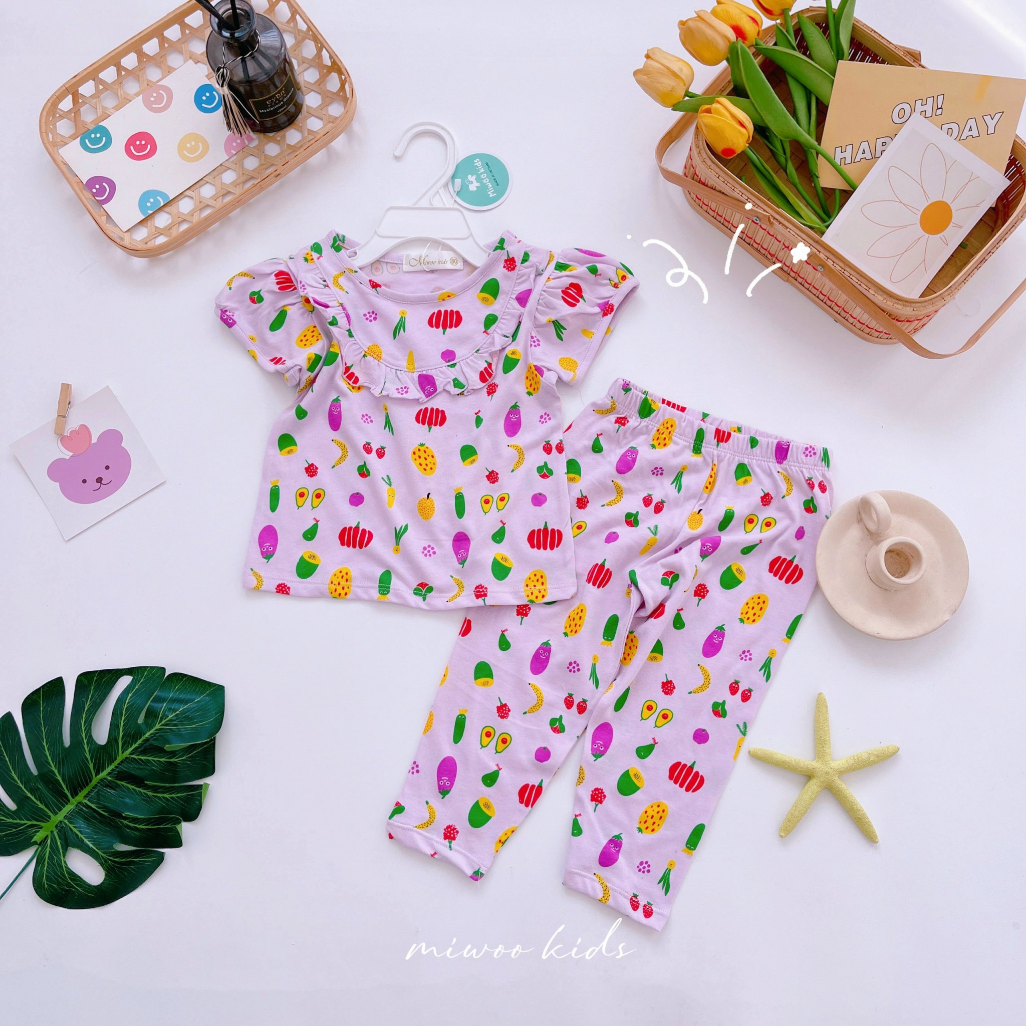 Miwoo Kids Pink Fruit