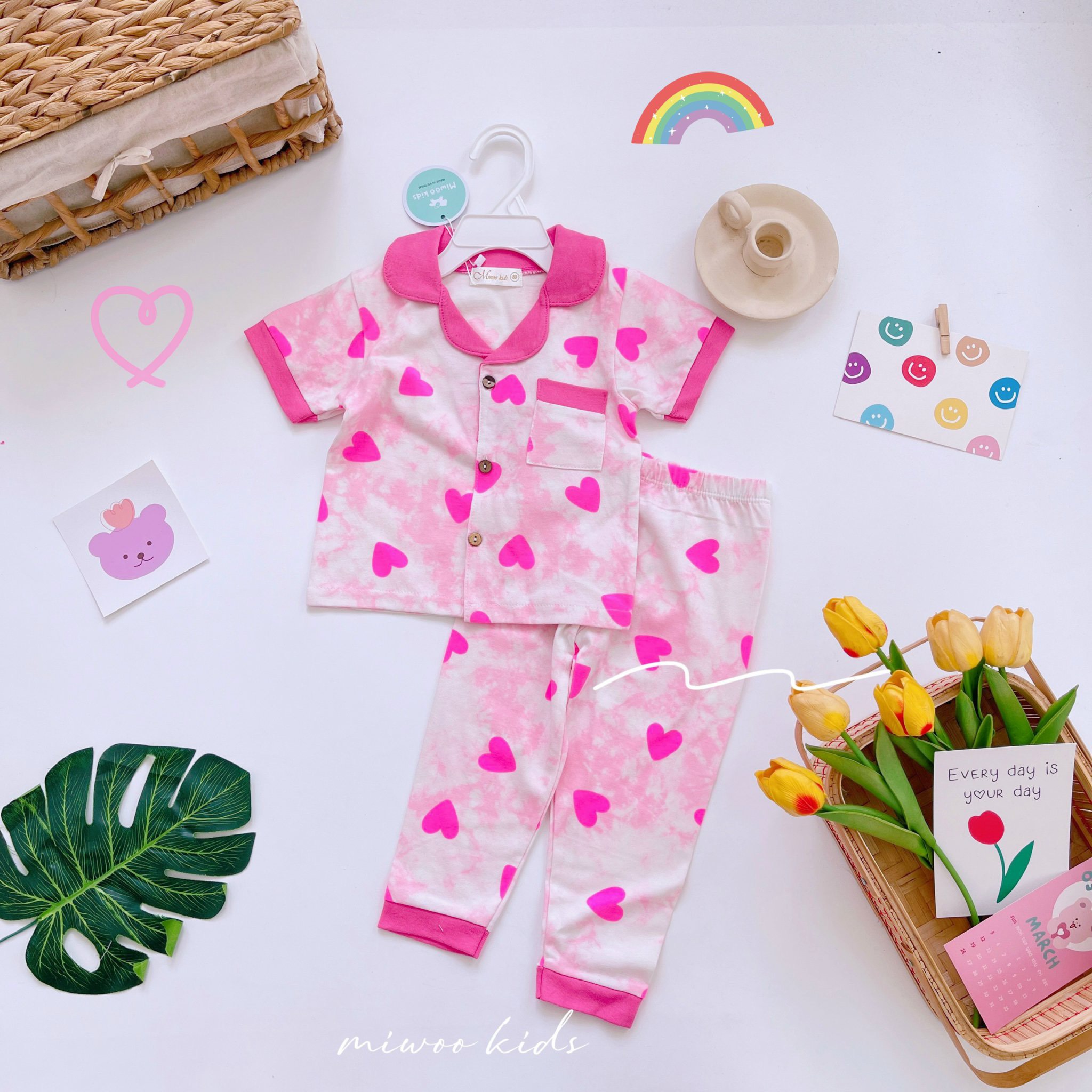 Miwoo Kids Pink Heart