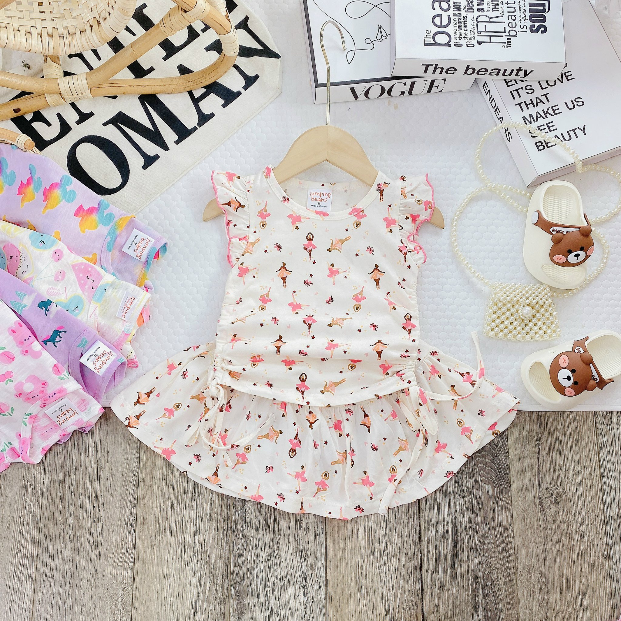 Jumping Beans White Ballerina