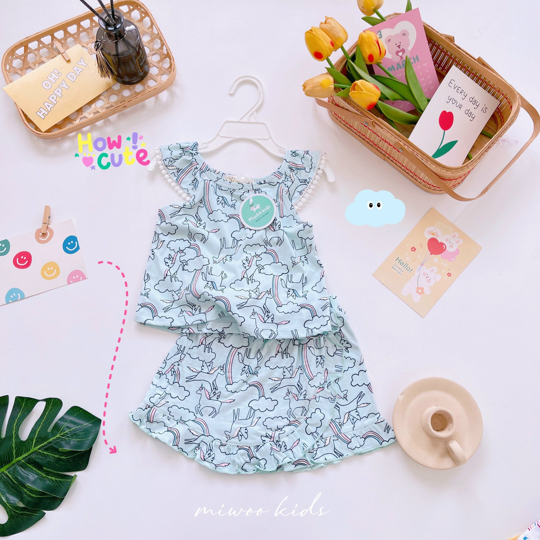 Miwoo Kids Blue Rainbow