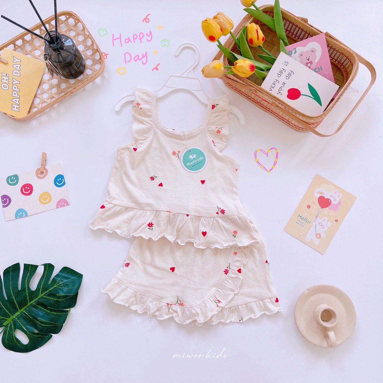 Miwoo Kids White Heart