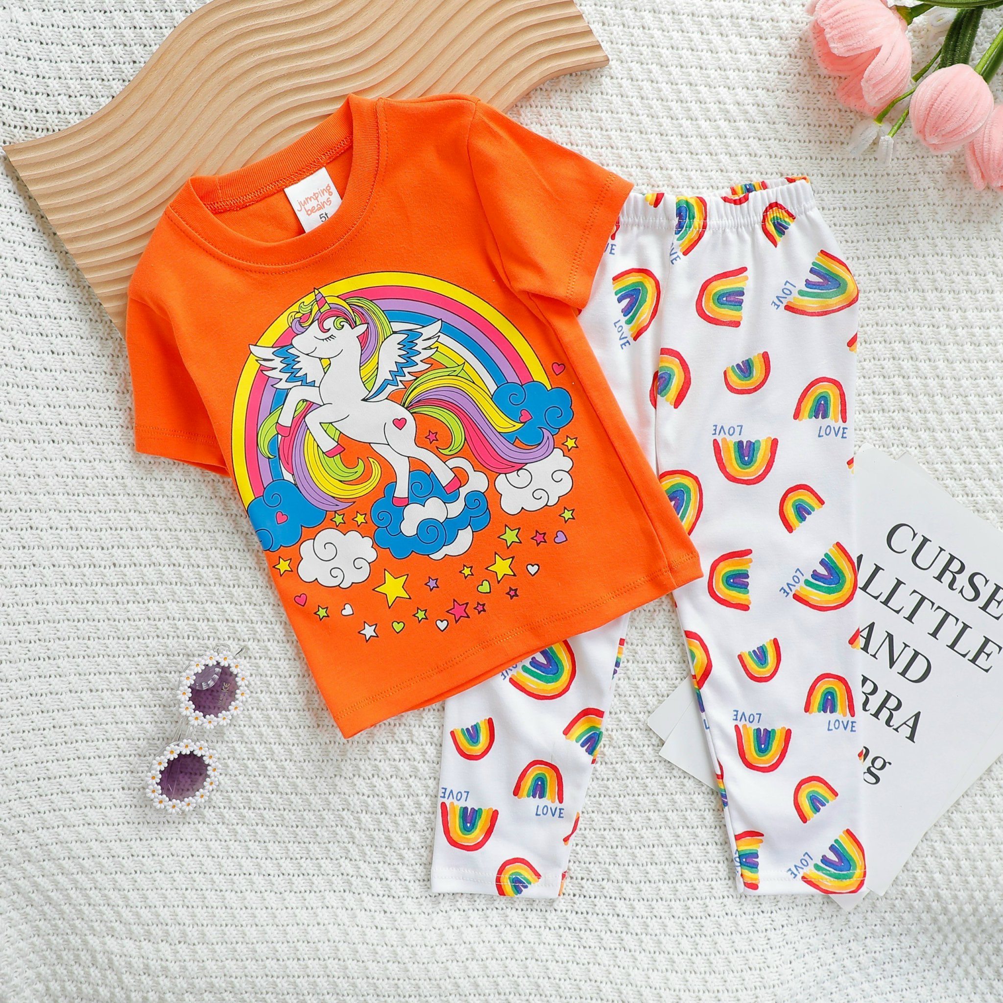 Jumping Beans Orange Unicorn