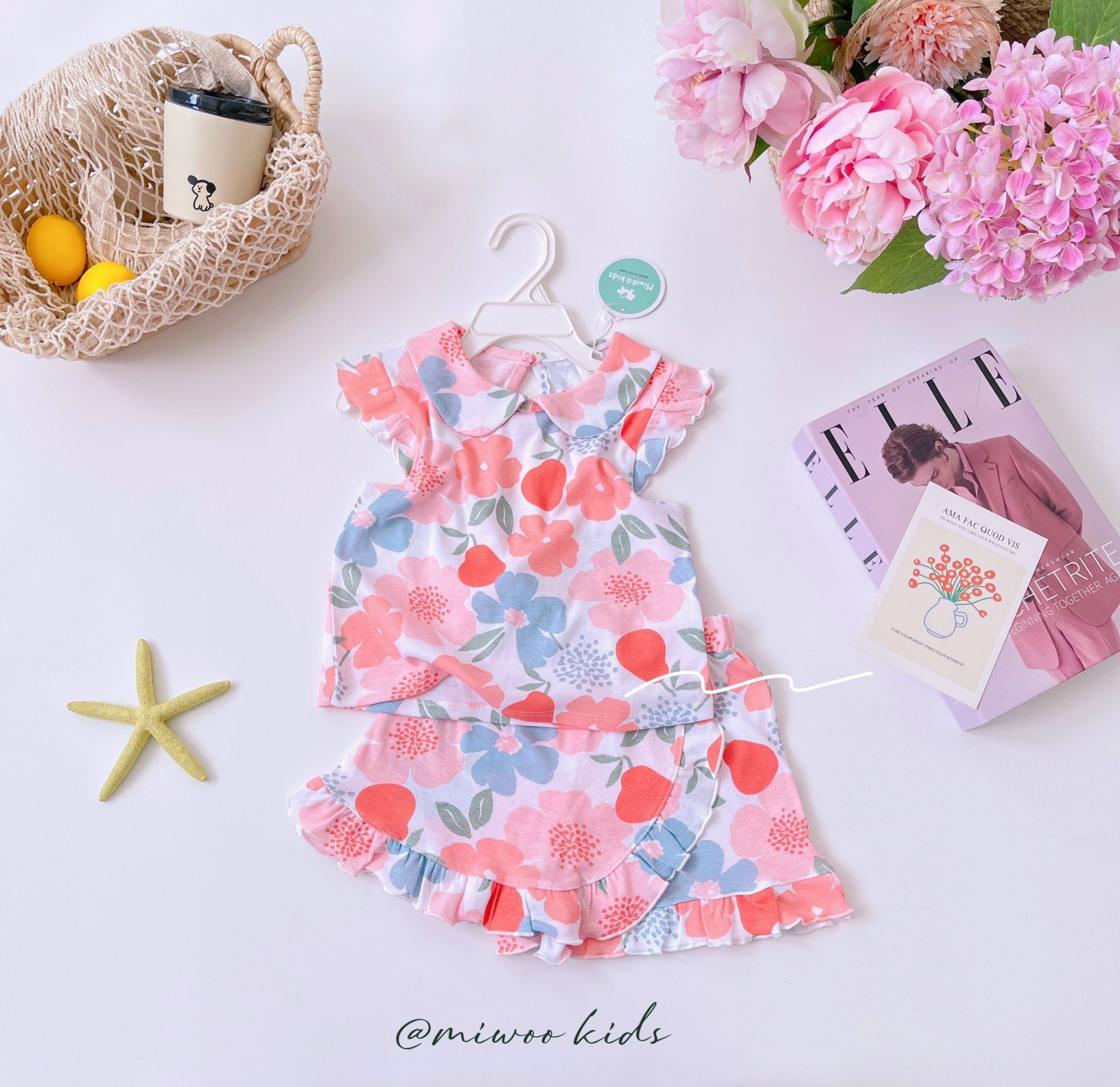 Miwoo Kids Floral Collar