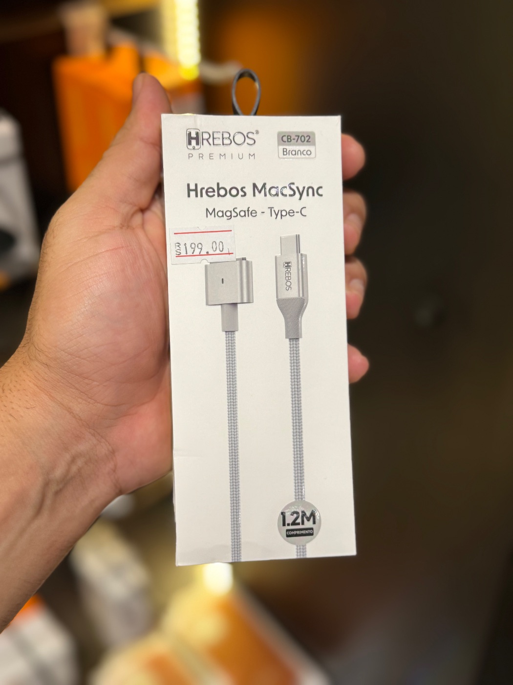 Cabo Carregador Macbook
