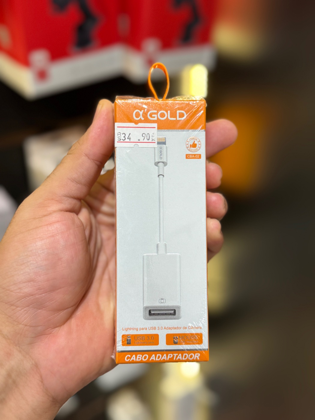 Adaptador OTG Lightning