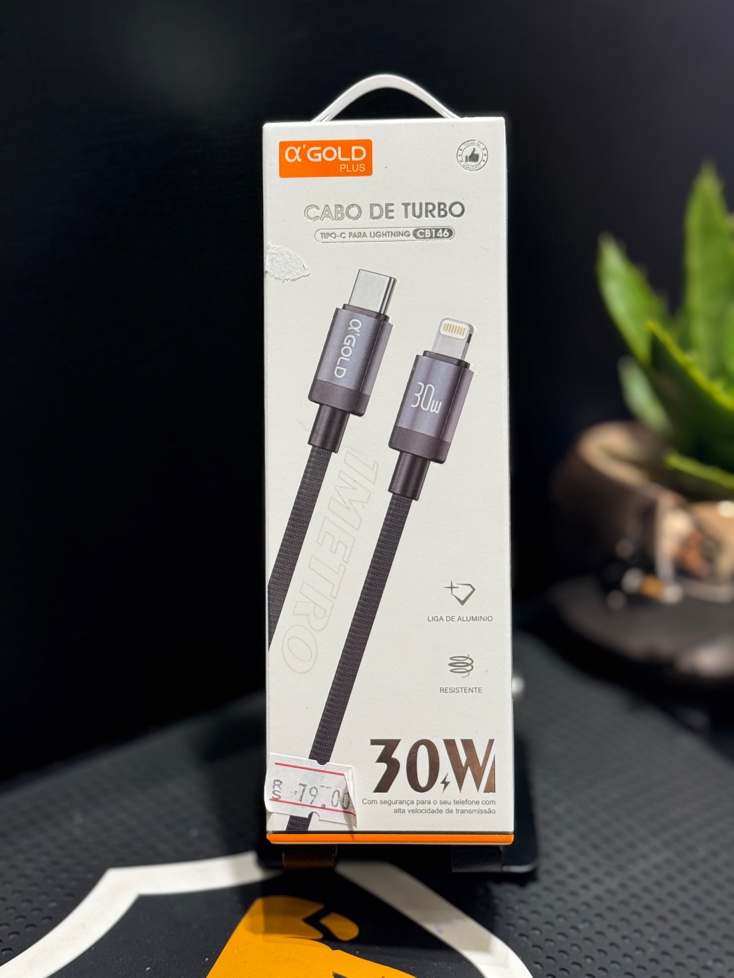 Cabo USB C/Lightning