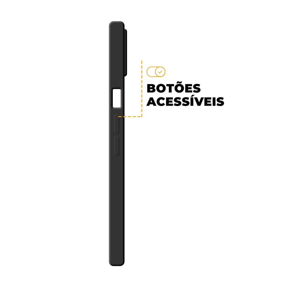 CAPA 360 IPHONE 14 PRO MAX - PRETA - FRENTE E VERSO
