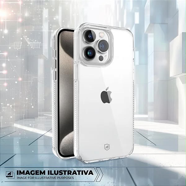 CAPA ANTI -SLIP 16 PRO MAX TRANSPARENTE