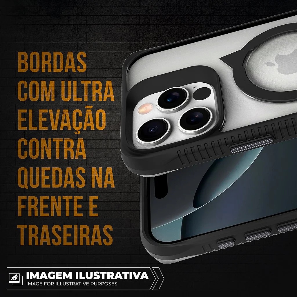CAPA IPHONE 17 PRO MAX / 18 PRO MAX - RAPTOR